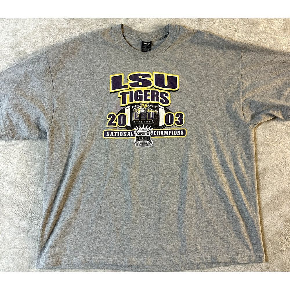 Vintage LSU TIgers Football 2003 National Championship Sugar Bowl Men's Size 2XL